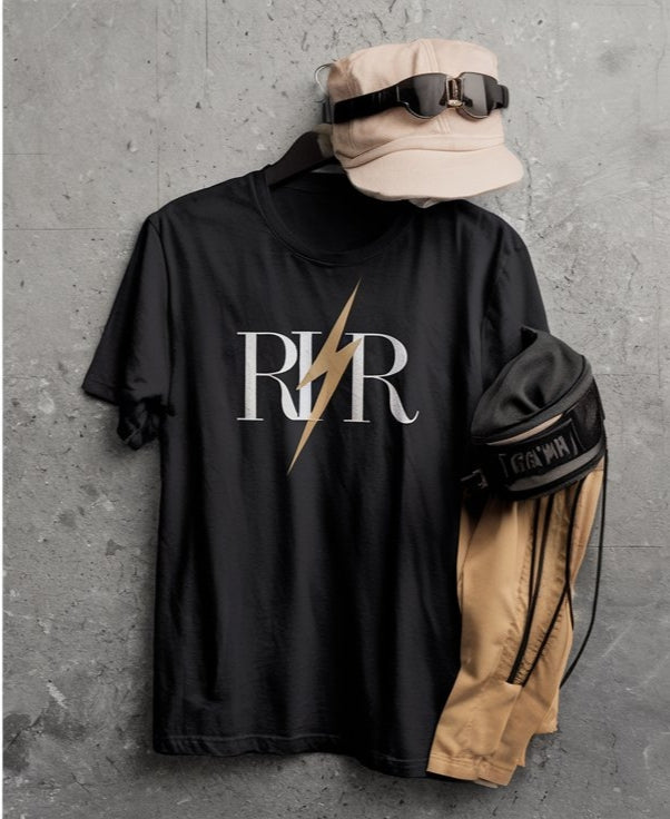 RHR Signature Lightning Tee – Premium Urban Style